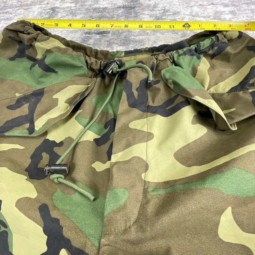 GI Mens Medium Regular Camo Extended Cold Weather Trousers Green Olive Khaki